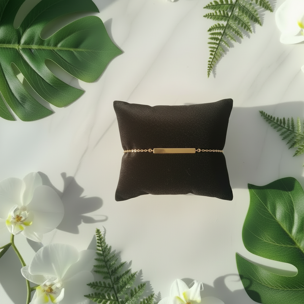 Minimal Rectangle Bar Bracelet