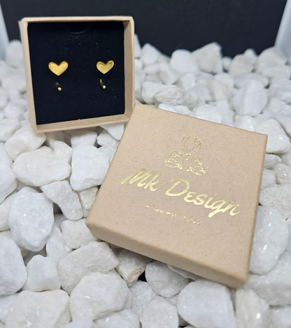 Heart Huggie Earring